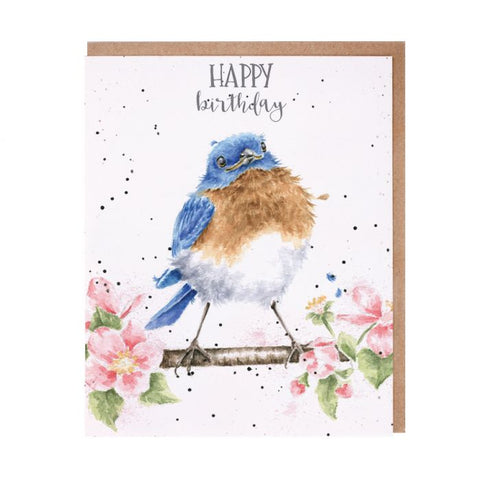 Bluebird's Song - Greeting Card - Birthday