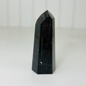 Brazillian Obsidian Crystal Tower - Stone of Protection