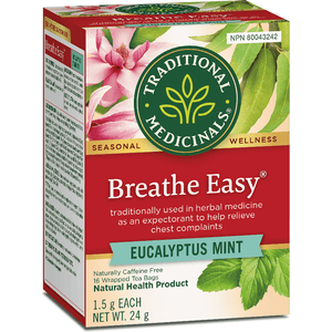 Breathe Easy Bagged Organic 'Traditional Medicinals' Tea