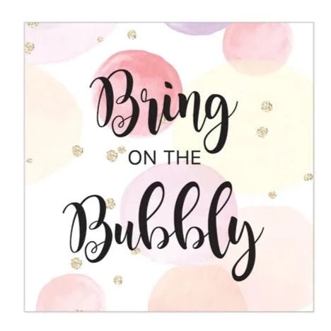 Bring On The Bubbly - Paper Napkins
