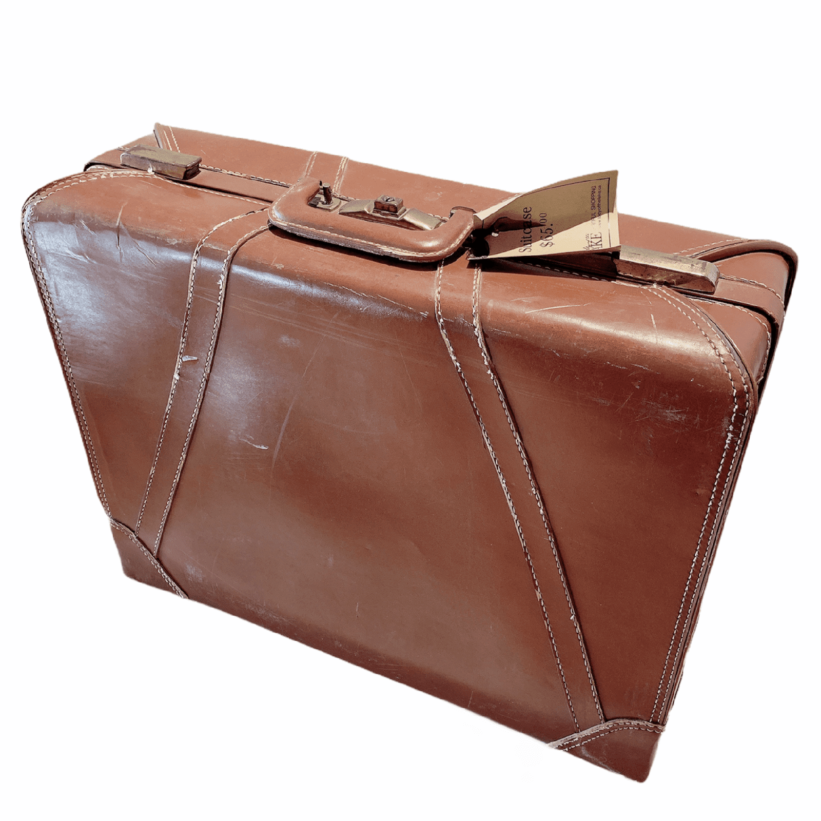 Brown Vintage Suitcase