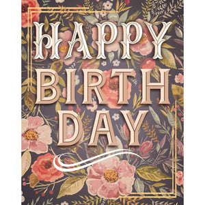 Burgeoning - Enclosure Greeting Card - Birthday