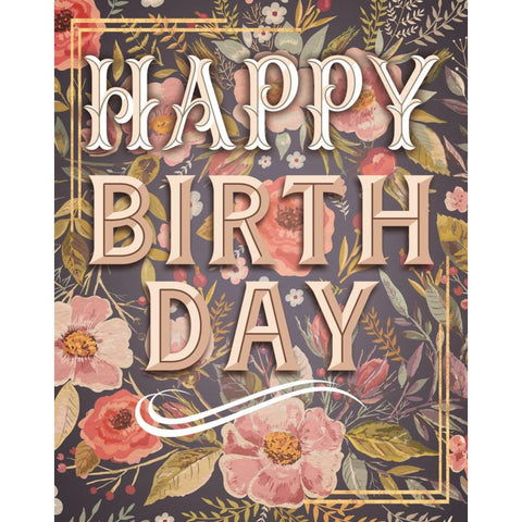 Burgeoning - Enclosure Greeting Card - Birthday