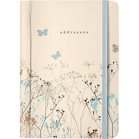 Butterflies Address Book - Small