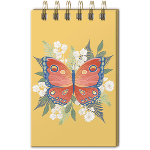 Butterfly Jotter Pad
