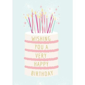 Cake - Greeting Card - Birthday