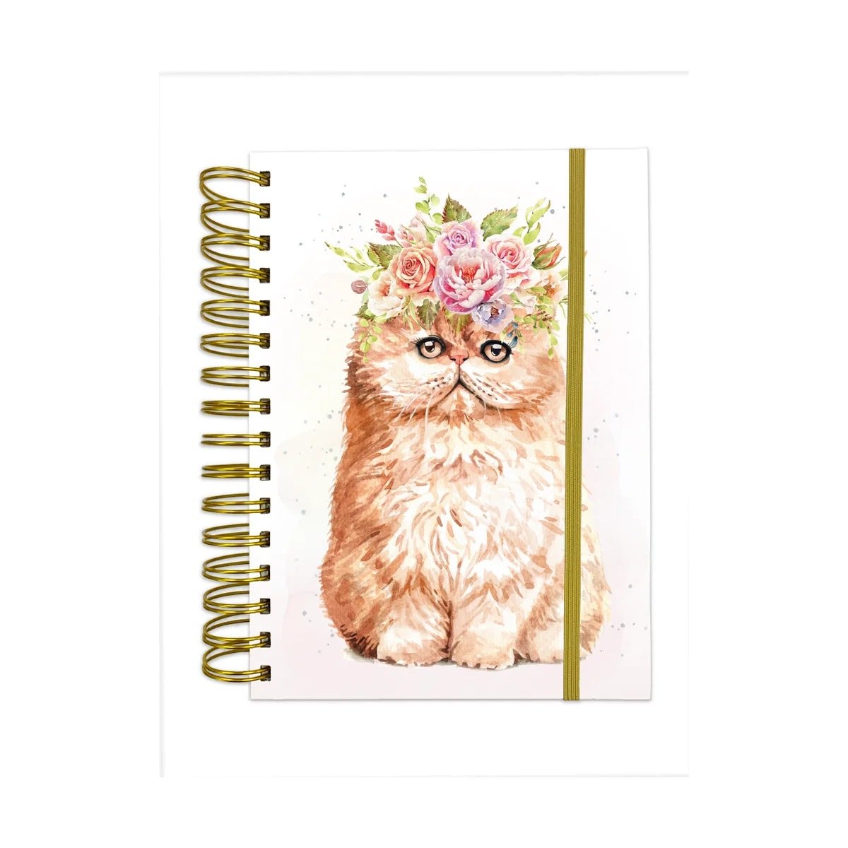 Callie The Cat Spiral Journal