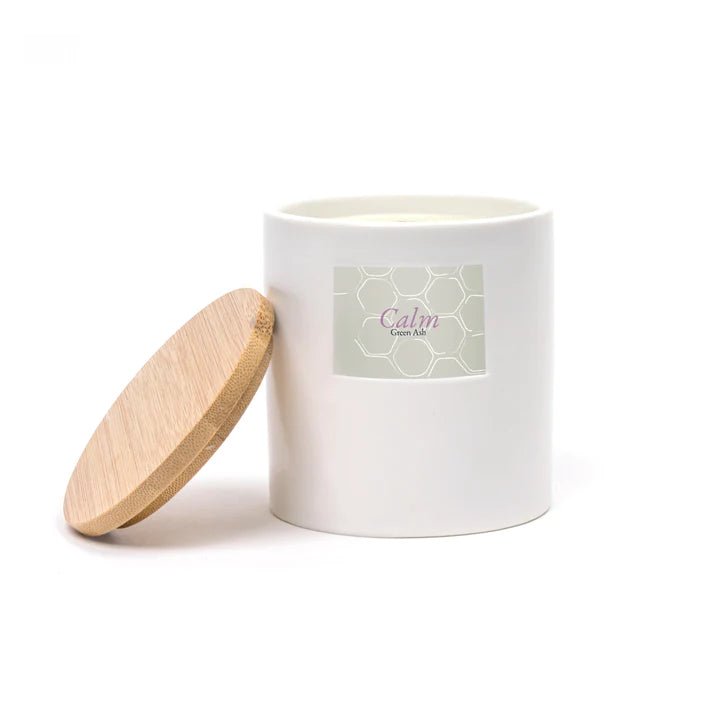 Calm - Green Ash Coconut & Beeswax Candle