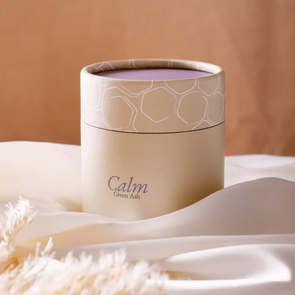 Calm - Green Ash Coconut & Beeswax Candle