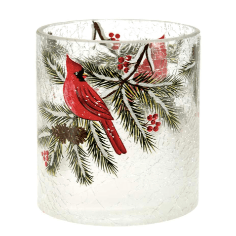 Cardinal Votive Holder