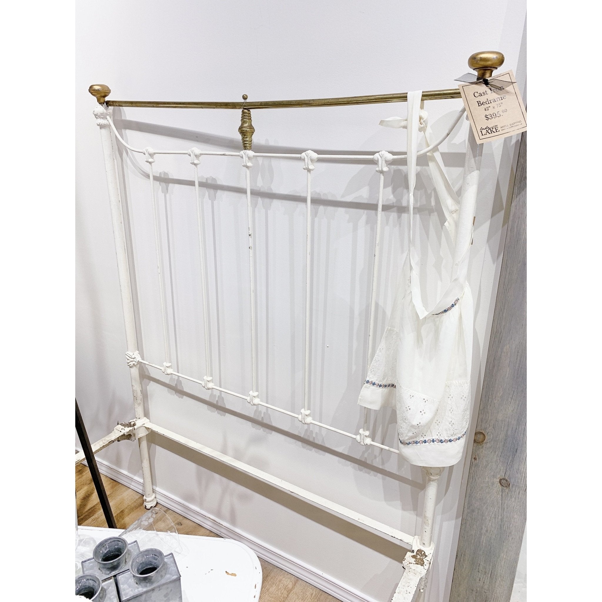 Cast Iron Bed Frame - Single