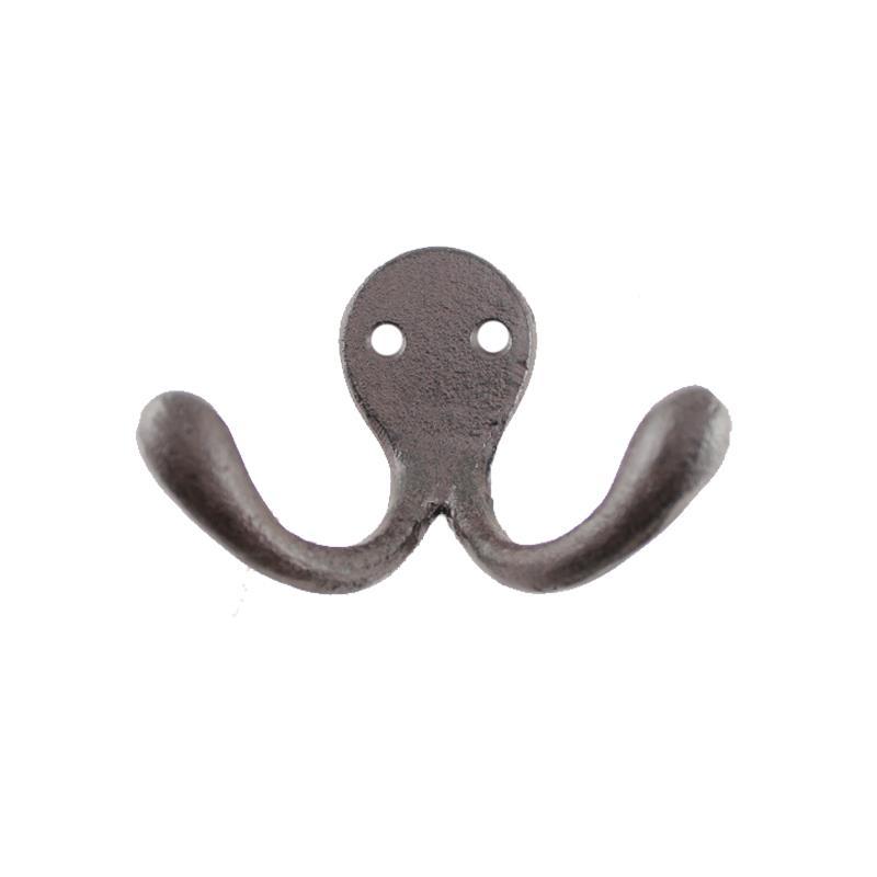 Cast Iron Double Wall Hook