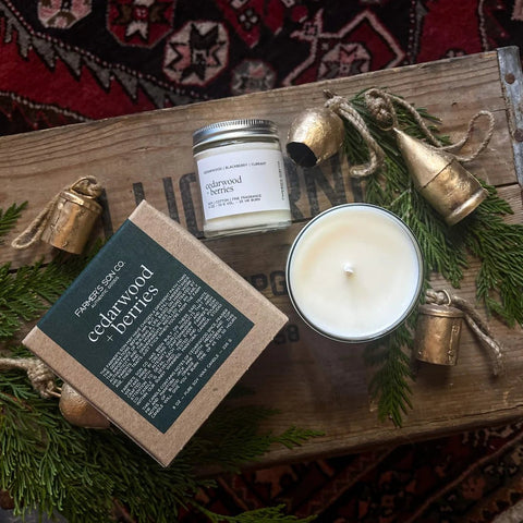 Cedarwood & Berries - Farmer's Son Co. Soy Candle