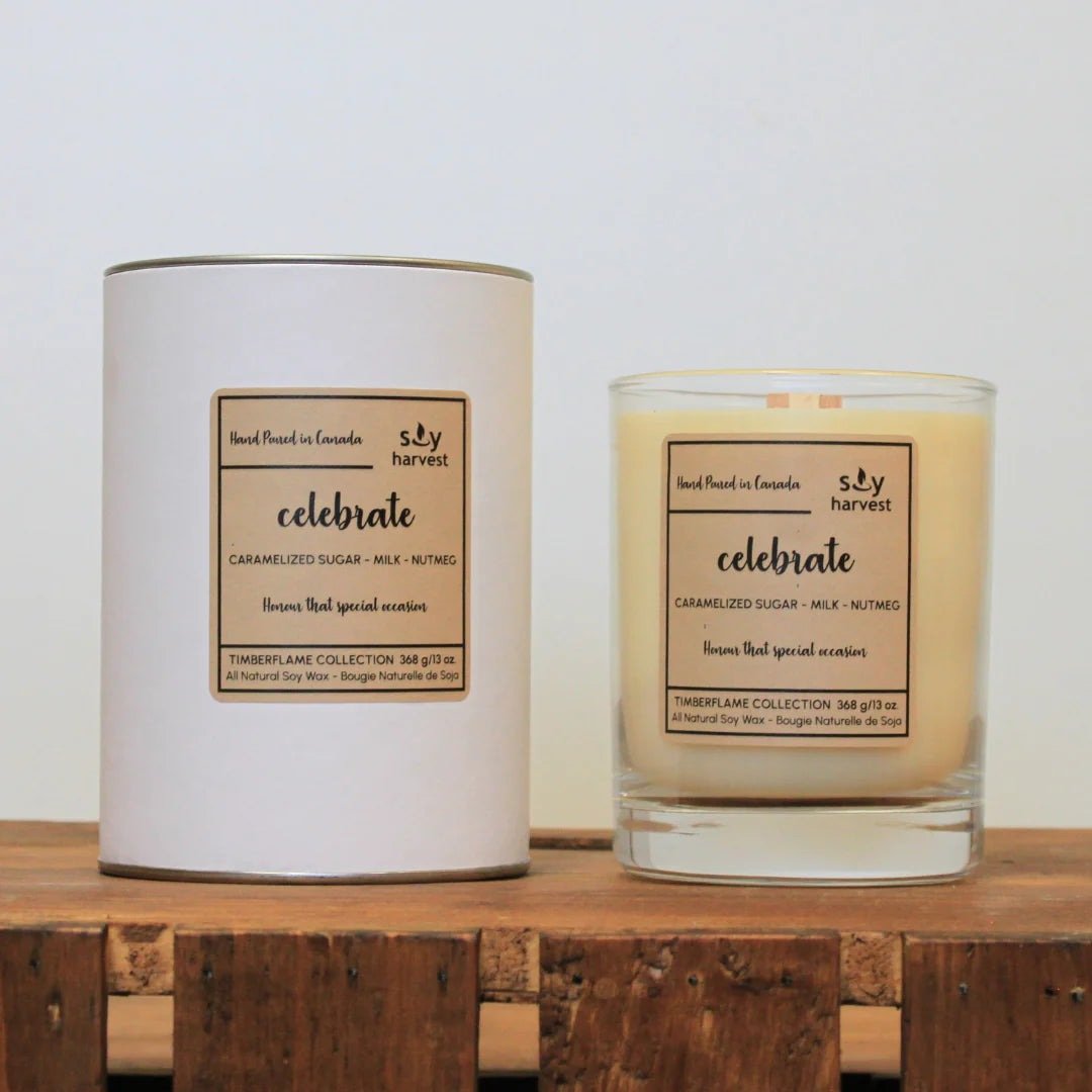 Celebrate Timberflame Candle