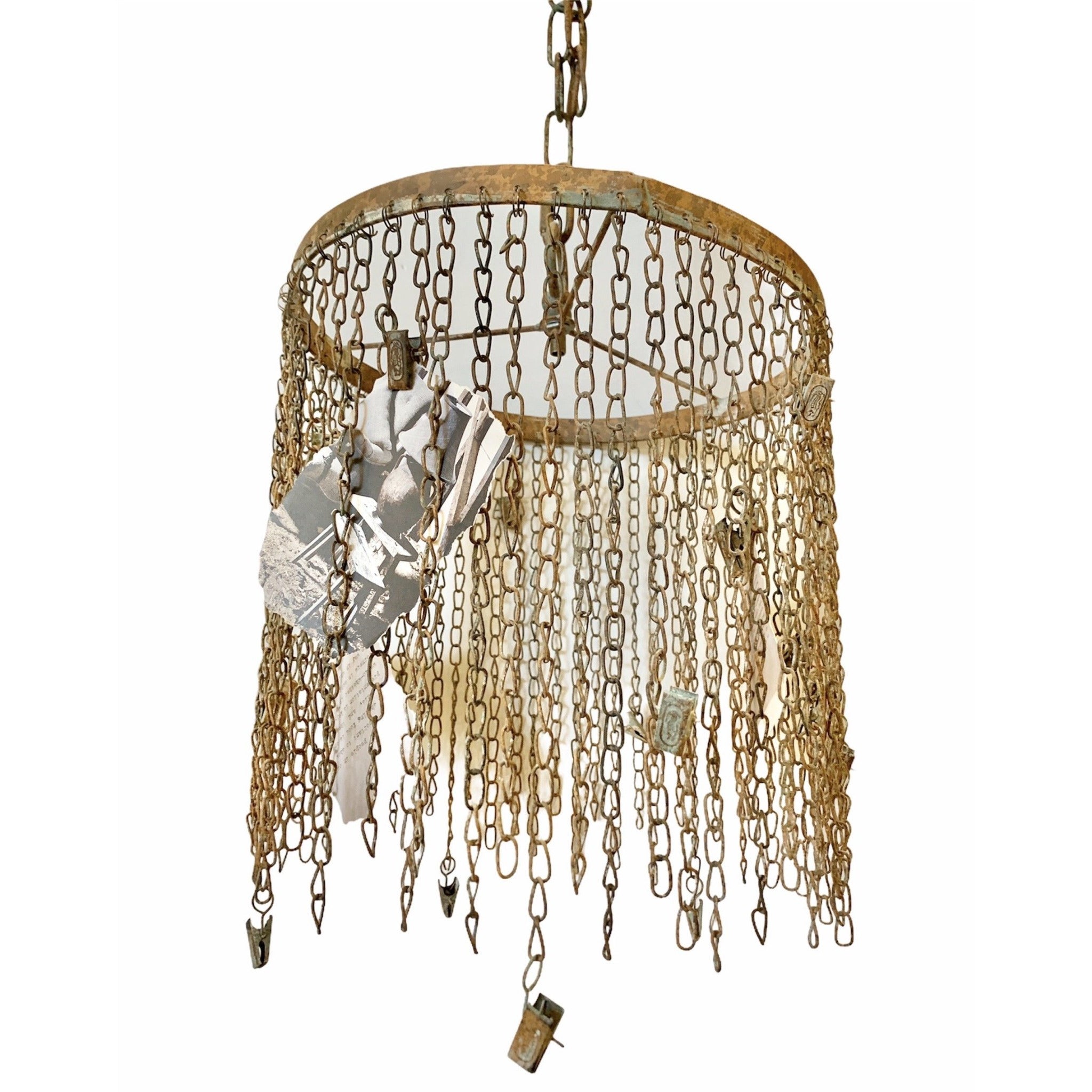 Chain Chandelier With Clips