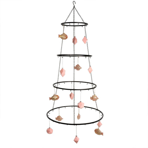 Chain Link Ornament Holder