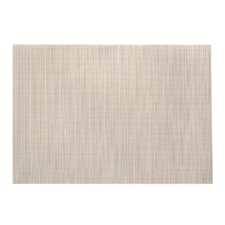 Champagne Linnea Rib Vinyl Placemat