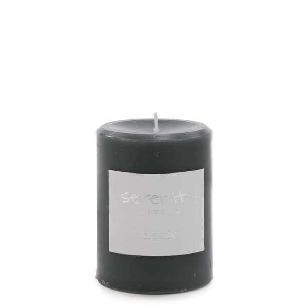 Charcoal Pillar Candle