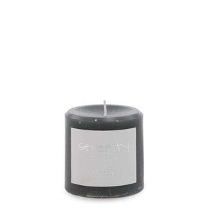 Charcoal Pillar Candle