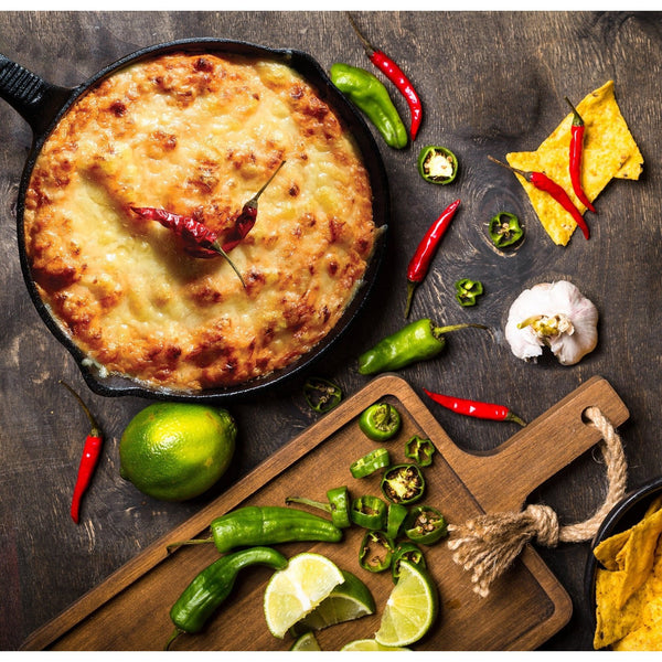 Cheesy Nacho Dip Skillet