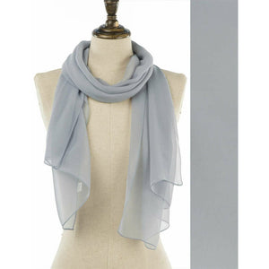 Chiffon Scarf - Solid Colour