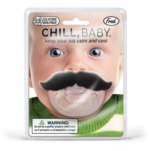 Chill Bay Mustache Pacifier