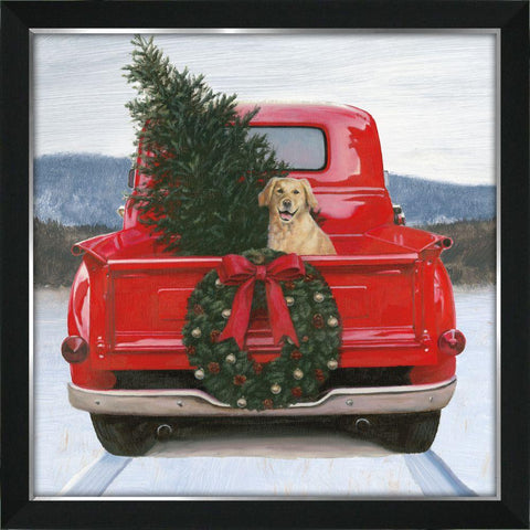 Christmas In The Heartland - Canvas In Frame
