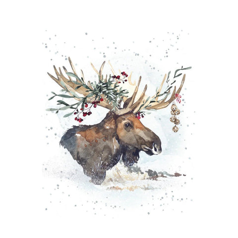 Christmoose - Enclosure Greeting Card - Christmas
