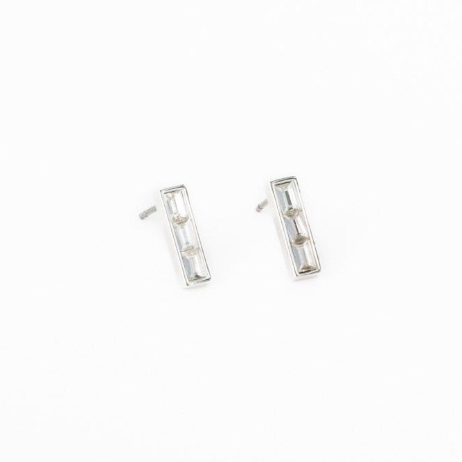 Clara Mini Crystal Stud Earrings