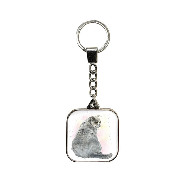 Clarice The Cat Keychain