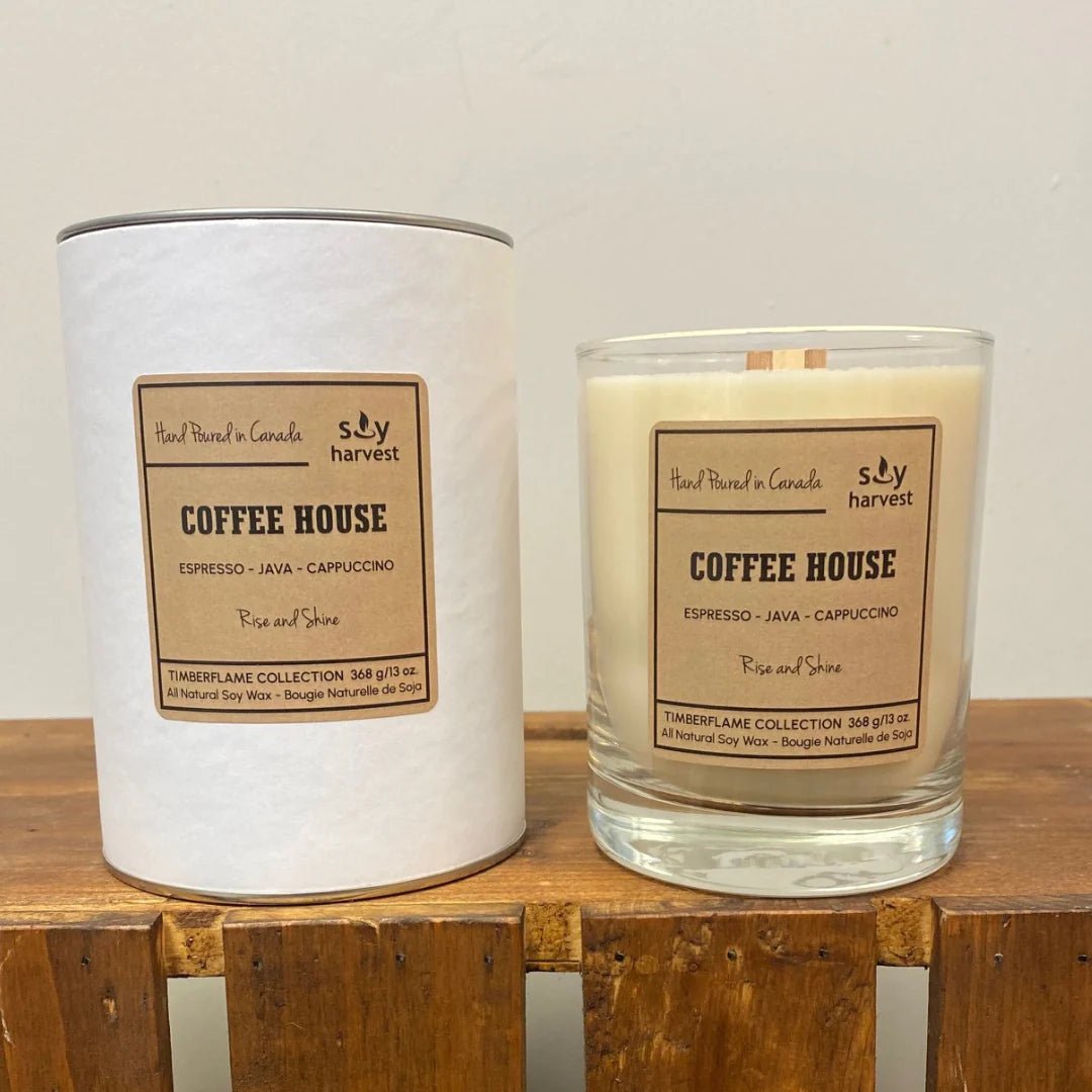 Coffee House Timberflame Candle