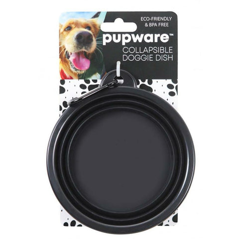 Collapsible Silicone Dog Bowl