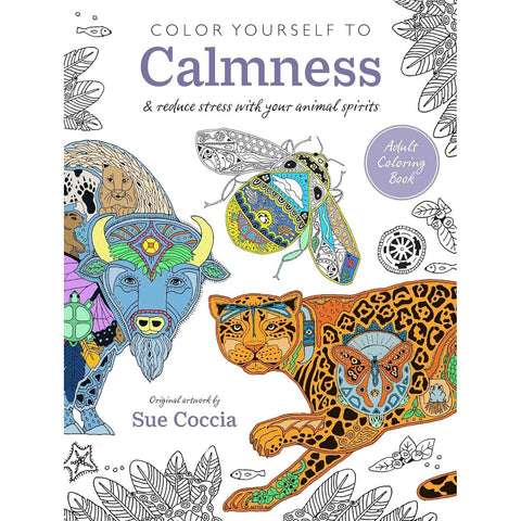 Color Yourself To Calmness - Paperback Book