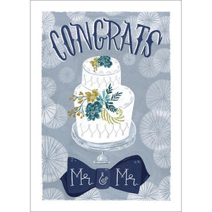 Congrats Mr. & Mr. - Greeting Cards - Wedding