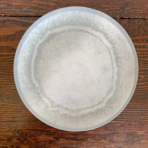 Cool Grey Bamboo Plate