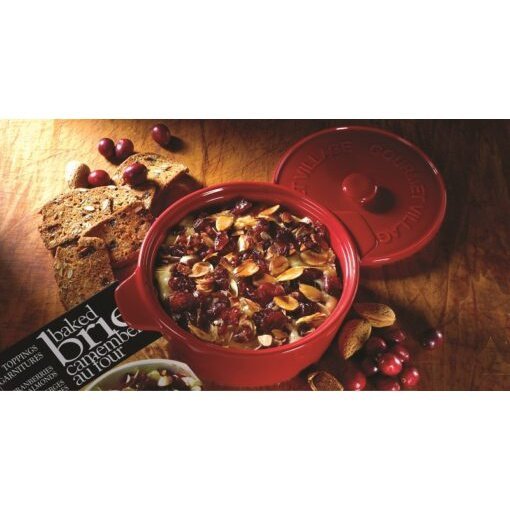 Cranberry & Almond Brie Topping