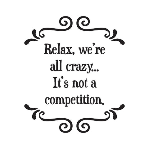 Crazy - Witty Coaster