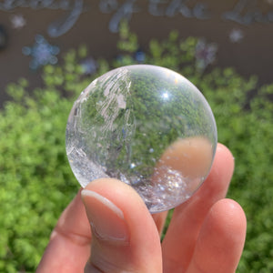 Crystal Quartz Sphere - Medium