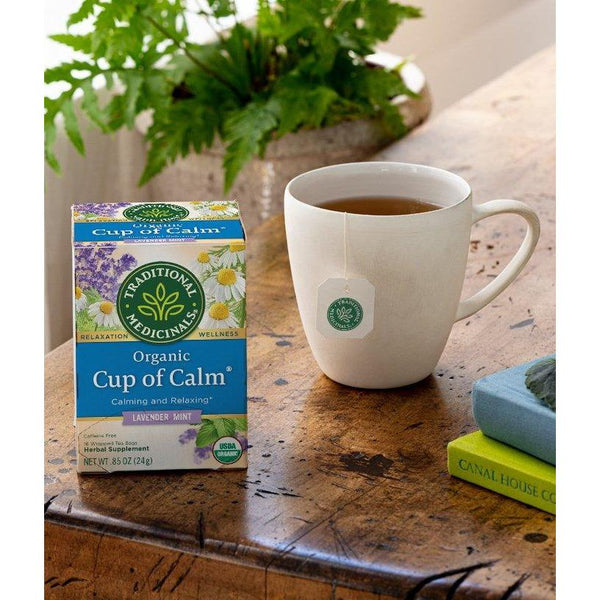 Cup Of Calm Bagged Organic 'Traditional Medicinals' Tea
