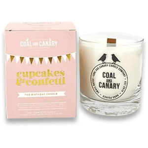 Cupcakes & Confetti The Birthday Candle Coal & Canary Candle