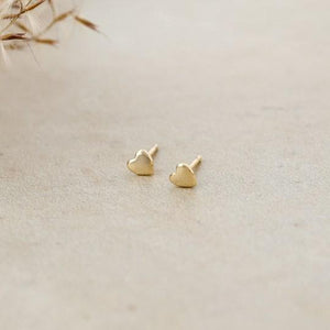 Cutie Heart Stud Earrings