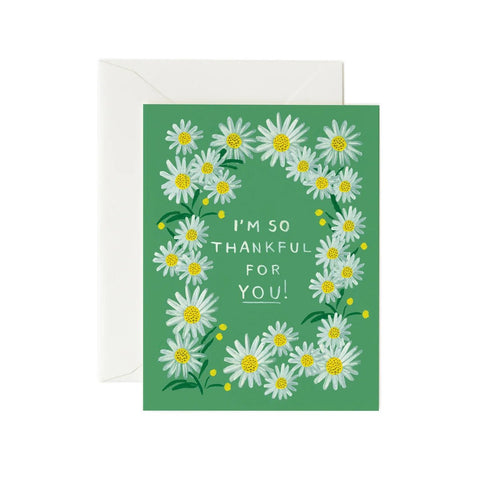 Daisies - Greeting Card - Thank You