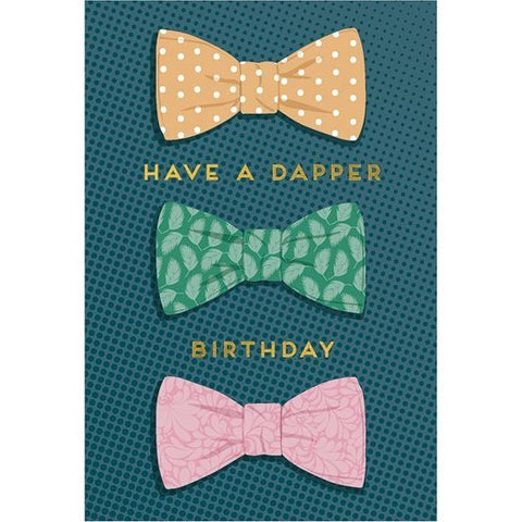 Dapper Birthday - Greeting Card - Birthday