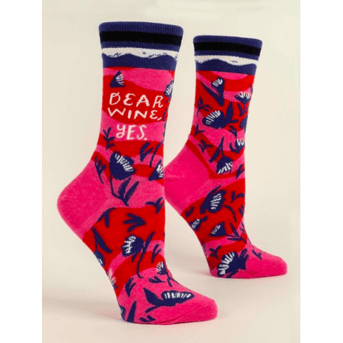 Dear Wine, Yes Women's Crew Socks