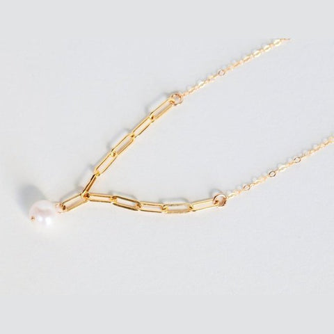 Demi Necklace WIth Fresh Water Pearl