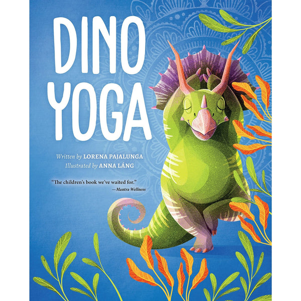 Dino Yoga - Hardcover Book