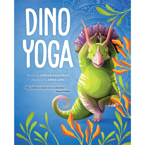 Dino Yoga - Hardcover Book