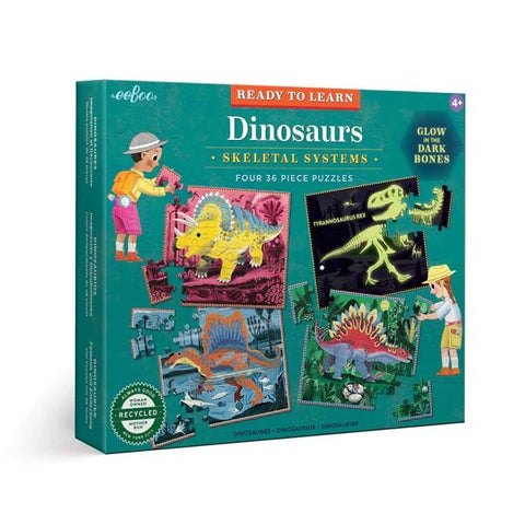 Dinosaurs Ready to Learn 4 Puzzle Set