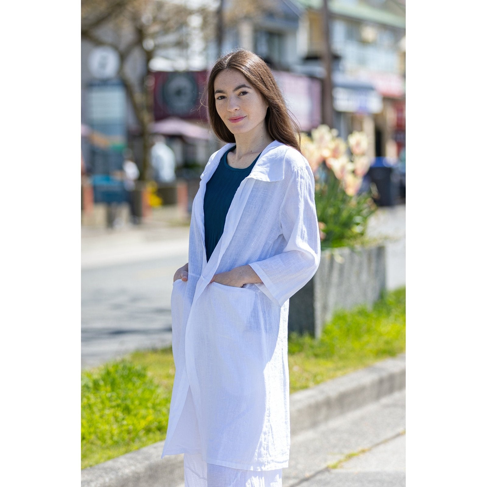 Diondra Open Duster