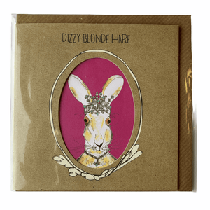 Dizzy Blonde Hare - Greeting Card - Birthday